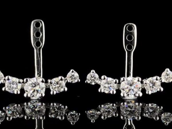 2 CT EARRING JACKET