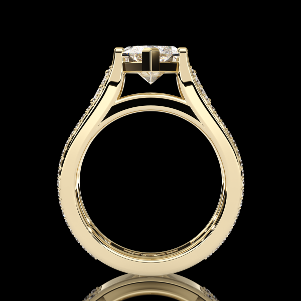 8 ct Dutch Marquis Diamond Ring - Image 4