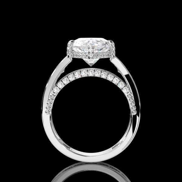 7.5 carat Pear Diamond Ring - Image 5