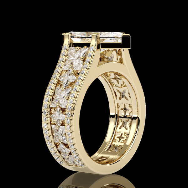 8 ct Dutch Marquis Diamond Ring - Image 3